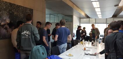 Visiting students from Groningeng