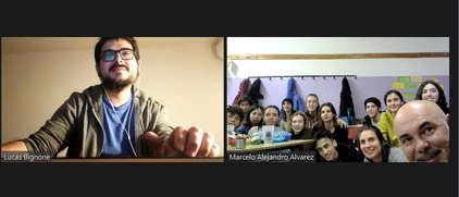 Talk with students from the Osiris Astronomy Club